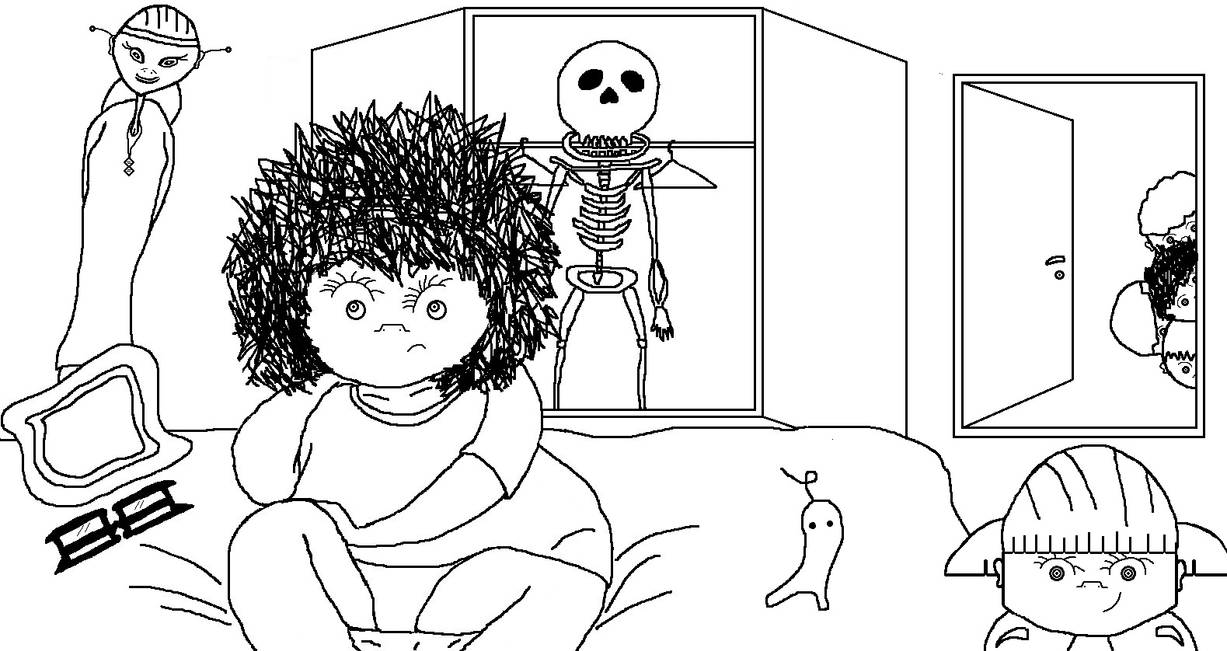 Old drawing 25 (Invaded room) by Aneritt on DeviantArt