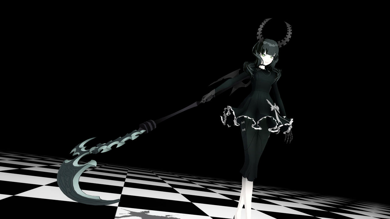 Rock Mmd Model MMD Black Rock Shooter Model Pack - DL by Erinashrimp on DeviantArt