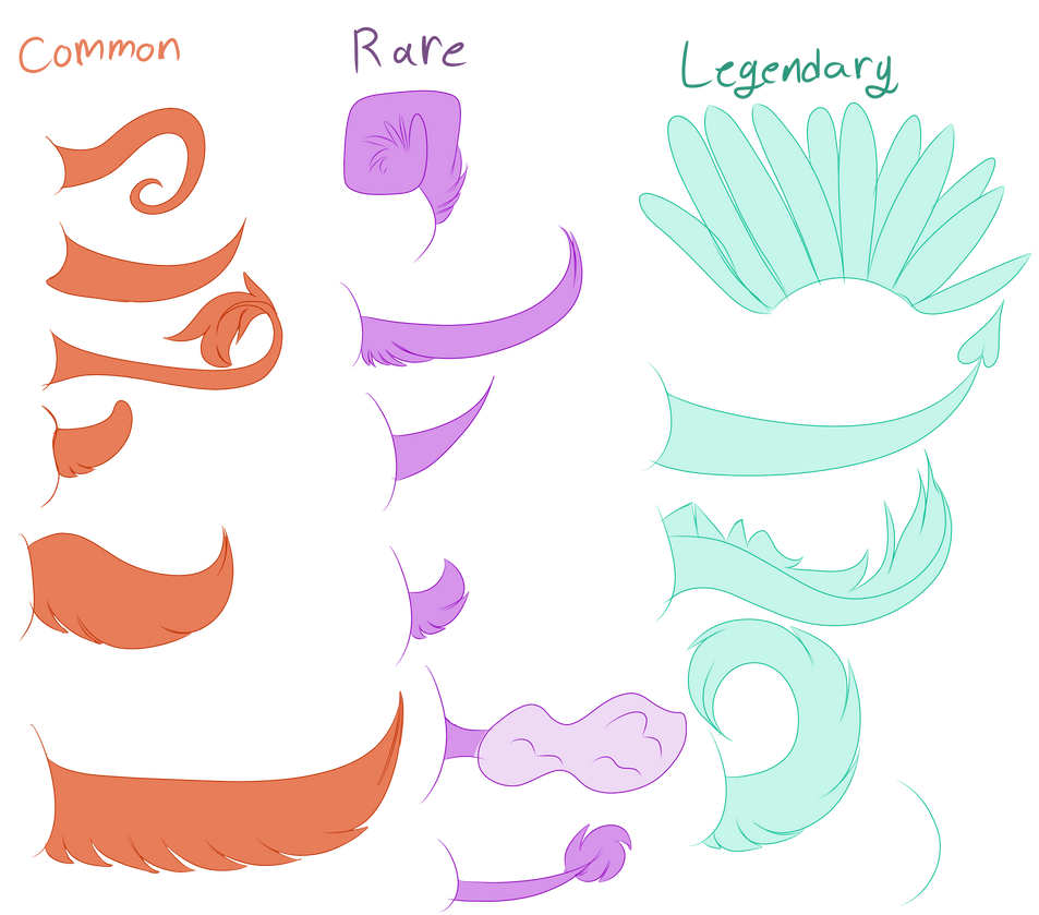 Marvel Texture Tails Official tails by CloudVine on DeviantArt