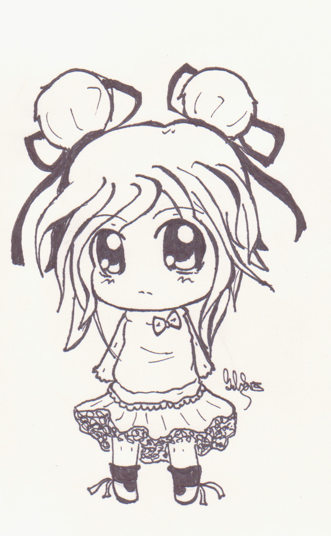 Stylish chibi