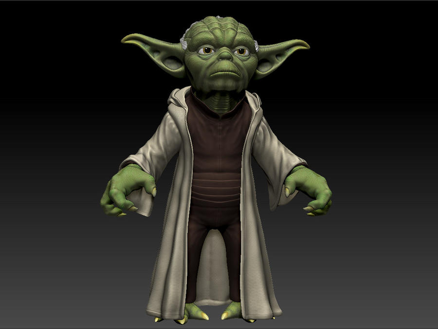 Yoda Finished 1 by Impire on DeviantArt