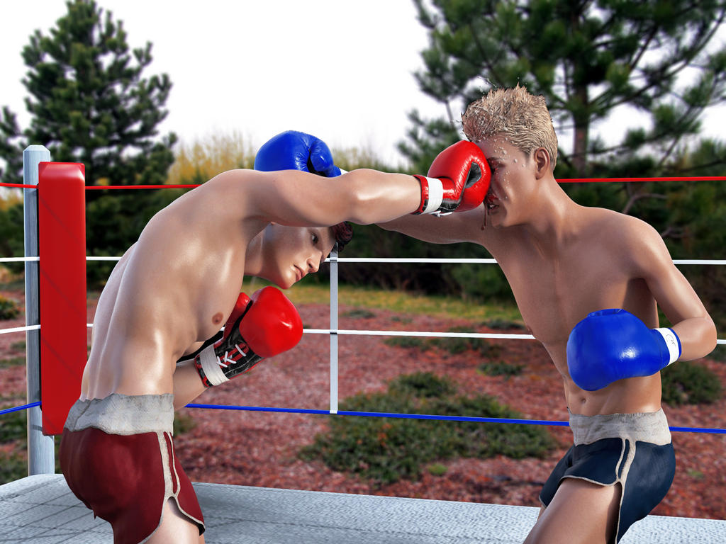 Boxing Deviantart Explore Outside boxing match by SirWookum on DeviantArt