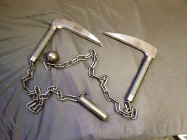 Kusarigama Cosplay Prop (Chain Scythe)