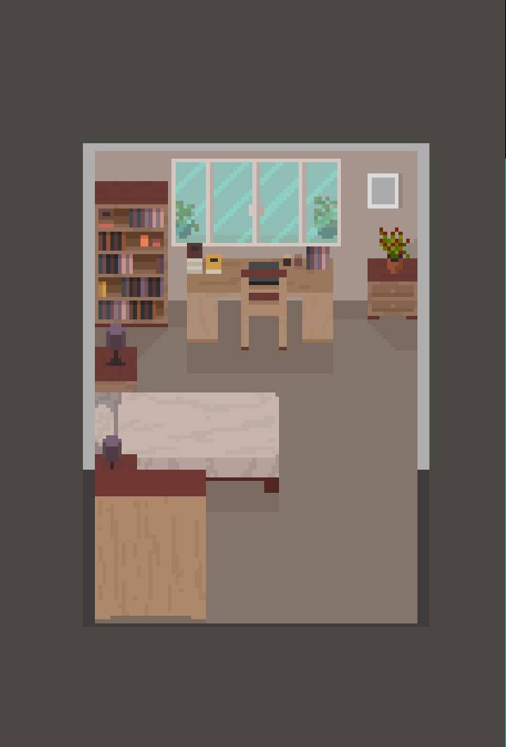 Top down pixel bedroom by hoodedcrow1 on DeviantArt