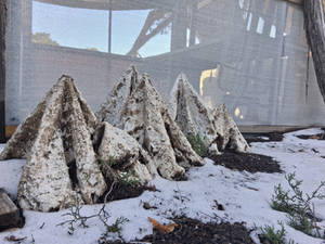 Mini mountains In Relief For Garden Decor
