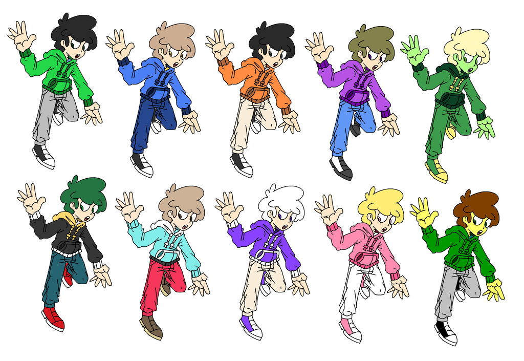 Drawing Ray Ramono Raymono Palettes by Dustiletto29 on DeviantArt