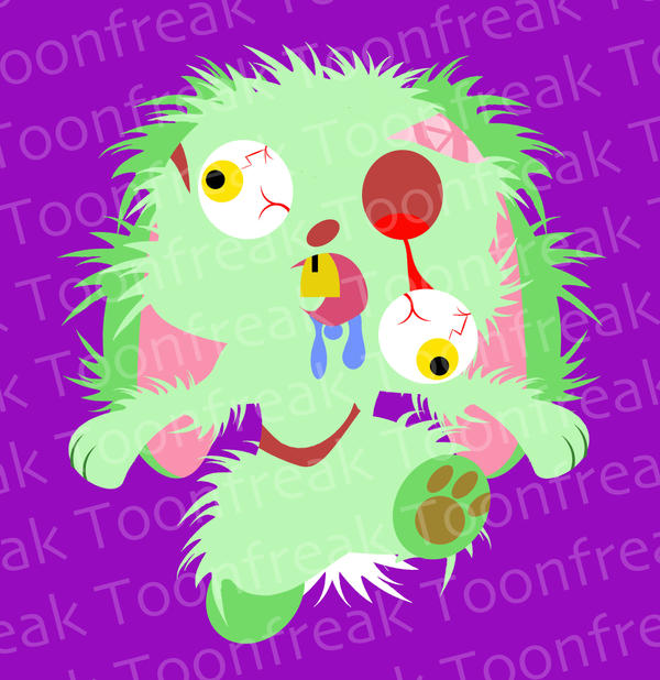Zombie Rabbit by Toonfreak on DeviantArt