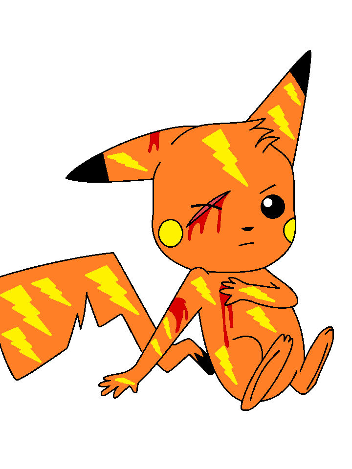 Hurt Little Pikachu by Kori-Gatomon on DeviantArt