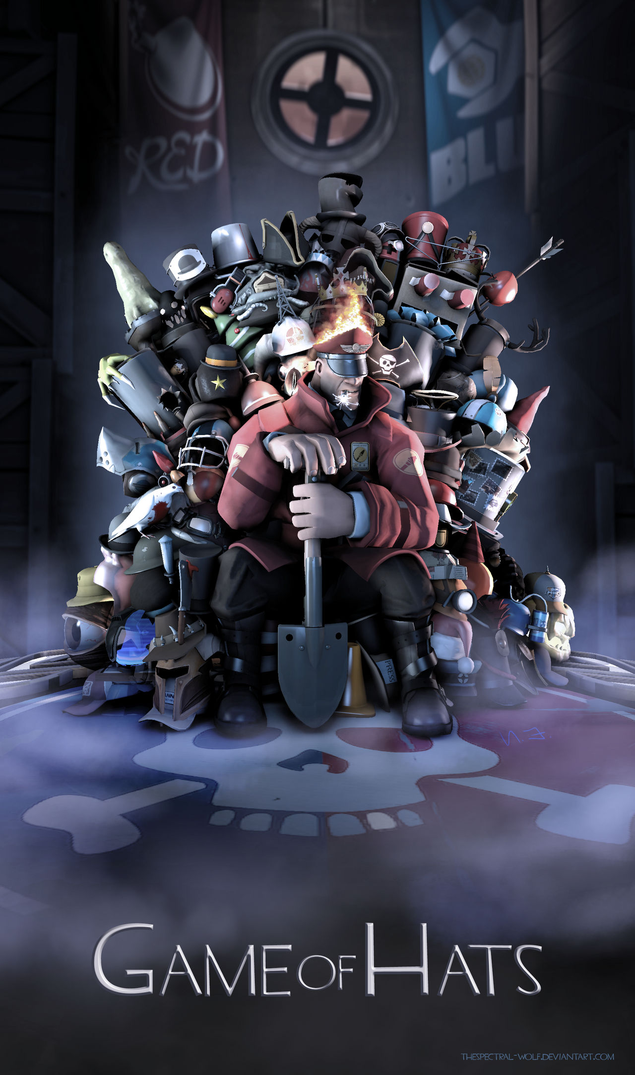 A Game of Hats by TheSpectralWolf on DeviantArt