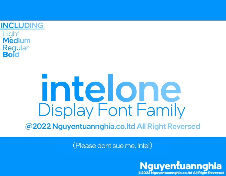 intelone display Font Family(LINK DOWNLOAD) by tuannghia1999 on DeviantArt