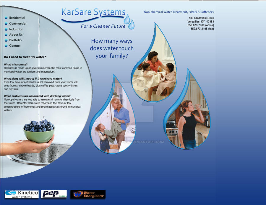 Water Filtration Website