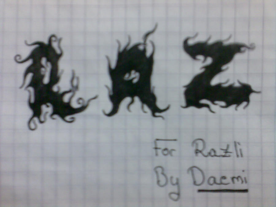 Raz special drawing Tribal by rekinu5 on DeviantArt