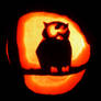 Owl Jack-o-Lantern