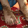 henna on my feet
