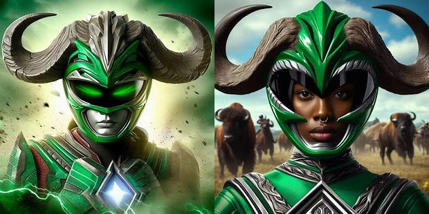 Bella the buffalo animal ranger by cosmicranger99 on DeviantArt