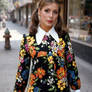 Woman downtown - 1960s