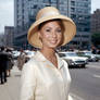 Woman downtown - 1960s