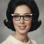 University student, yearbook, 1960s