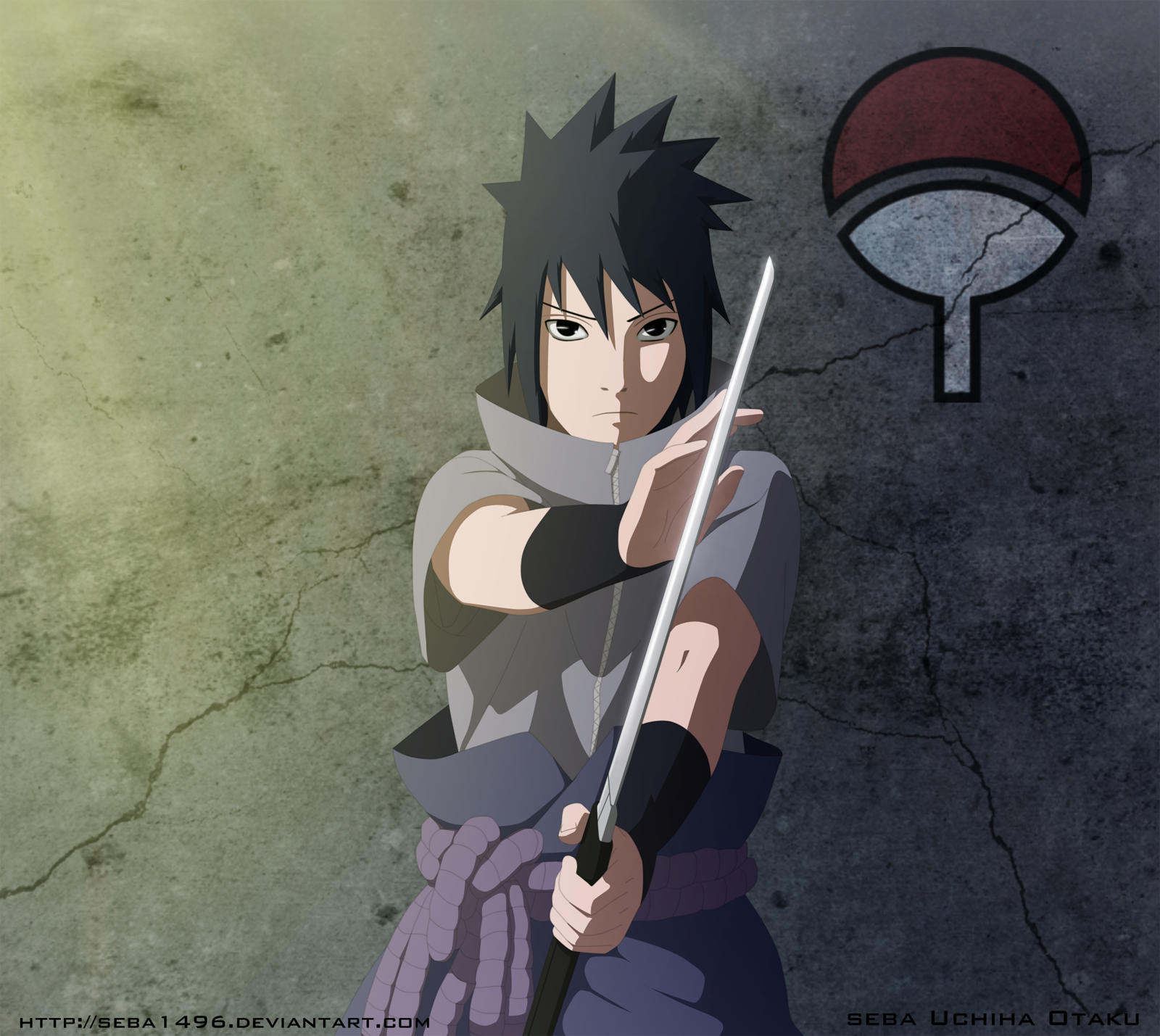 Uchiha Sasuke by Apostoll on deviantART