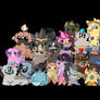 All Overwatch Heroes as Chibi Alpacas.