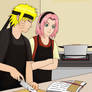 NaruSaku Week 10-24 - Cooking