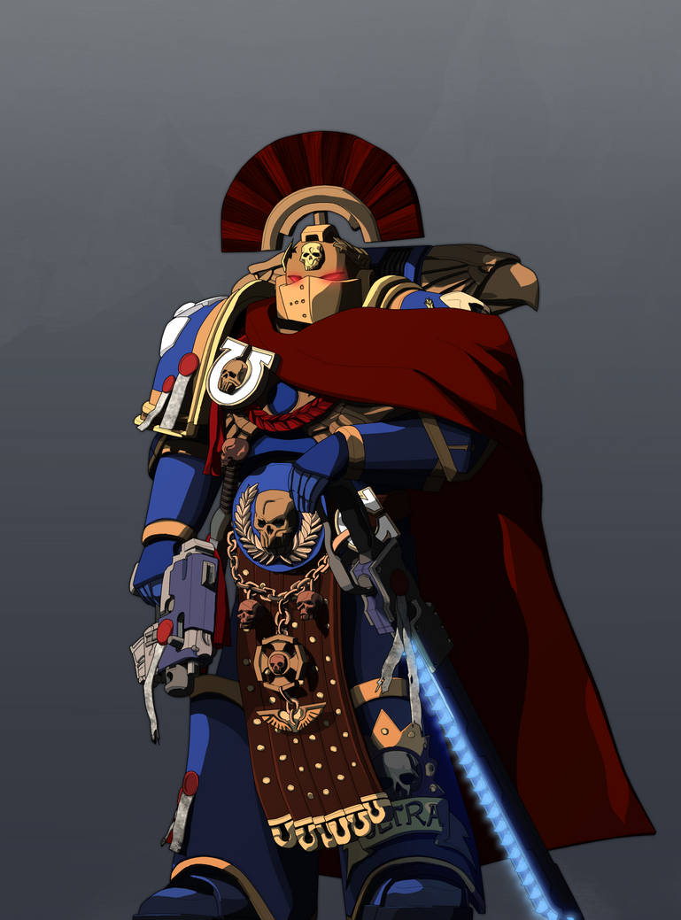 Ultramarines Force Commander by RtusHasamee on DeviantArt