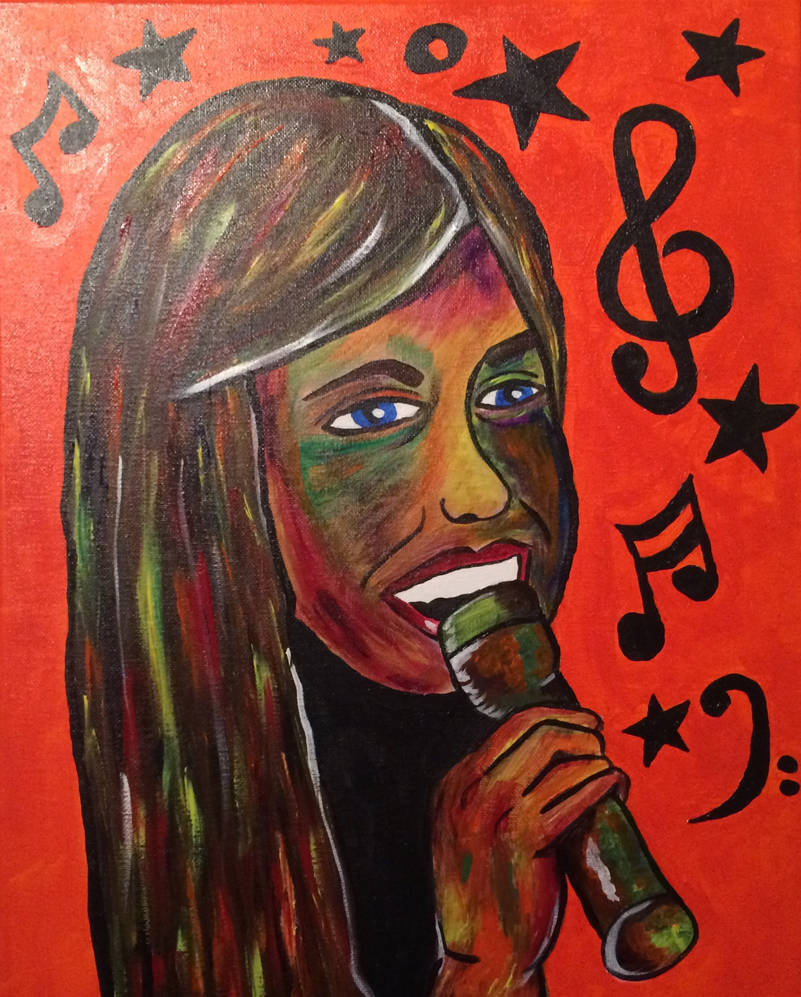 Colorful Singer by Silverfoxy2015 on DeviantArt
