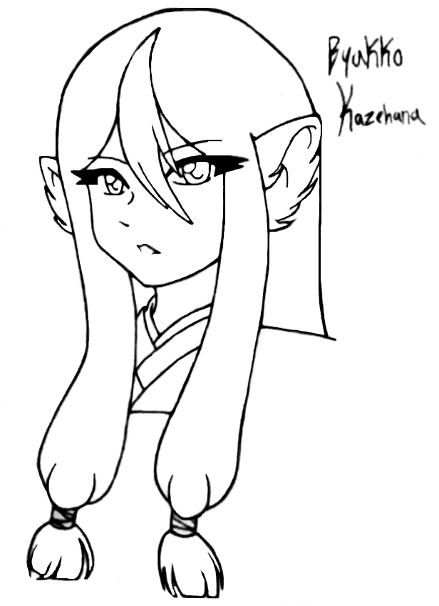 E.G.- Byakko Kazehana (uncolored)