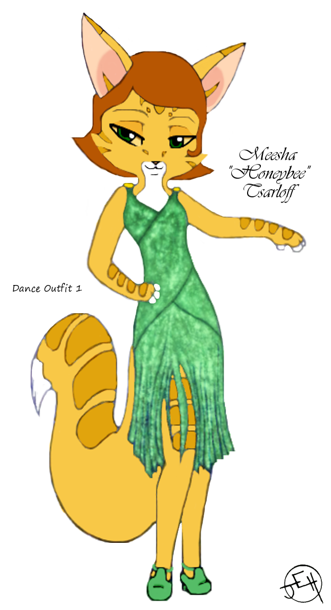 Lackadaisy OC - Meesha Tsarloff's wardrobe 1