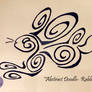 Abstract Doodle- Rabbit