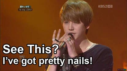 Kyuhyun's Pretty Nails Macro