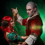 Geralt and Triss dance