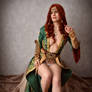 Triss Merigold cosplay (The Witcher universe)