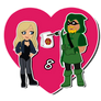 14 Days of OTP Treats_BlackCanaryxGreenArrow