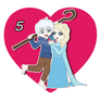 14 Days of OTP Treats_JackFrostxElsa