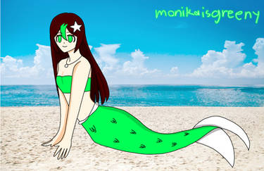 Summertime Monika by AggieTea on DeviantArt