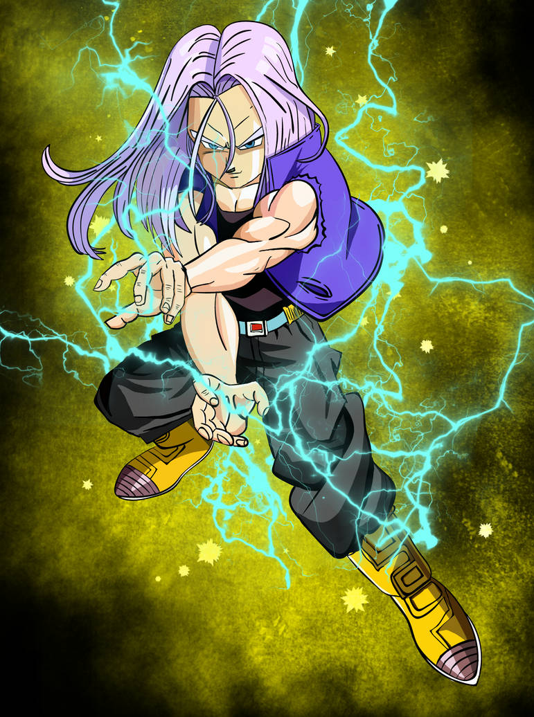 Trunks Powering up by Hexkwondo on DeviantArt