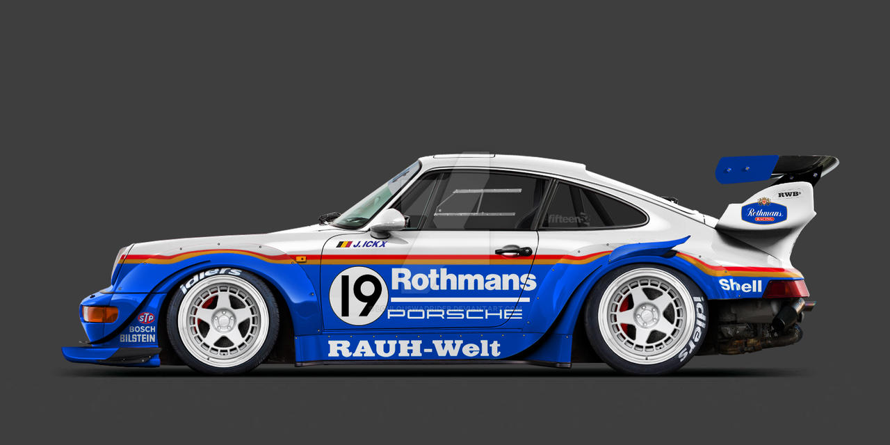 Porsche 911 1990 RWB Rothmans By Loulouswadrider On DeviantArt porsche-911-1990-rwb-rothmans-by-loulouswadrider-on-deviantart