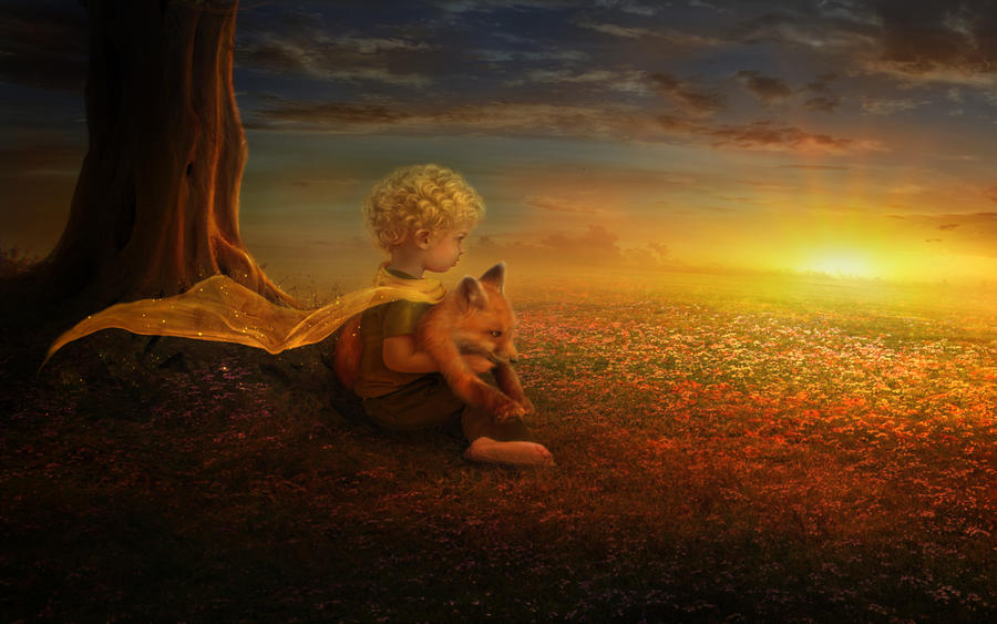 Saint-Exupéry - The Little Prince And The Sunset