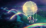 Land of Moon Rainbows by MariLucia