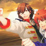 Otoya's senpai ending. Reiji's finger