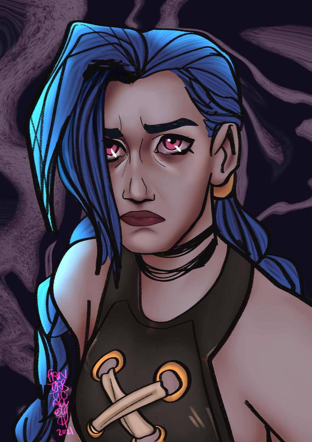 Jinx v. 1 by fantasticalleigh on DeviantArt