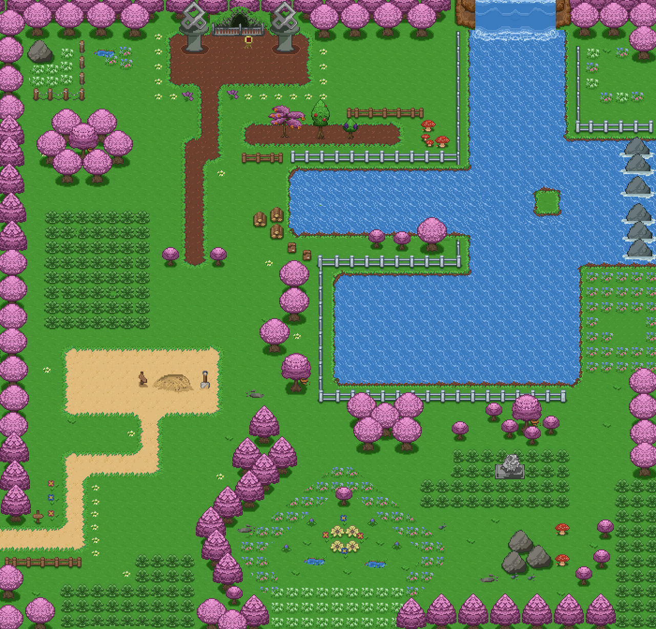 Map made for a small game by Solanuzzz299 on DeviantArt
