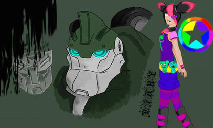 Miko And Bulkhead wallpaper by DreamDrifter1997