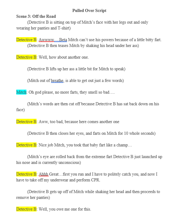 Example of Script for Animation Package by MitchWorkshop on DeviantArt