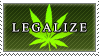 Marijuana Stamp by kaijupuppy