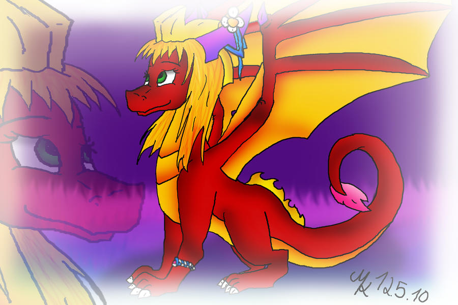 Klio The Dragoness Art Trade