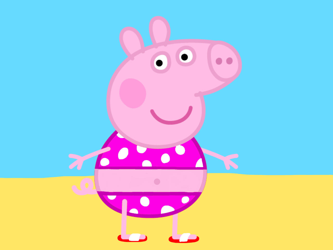 Peppa Pig Wears Her New 2 piece Swimsuit By Superwheelz2004 On DeviantArt peppa-pig-wears-her-new-2-piece-swimsuit-by-superwheelz2004-on-deviantart