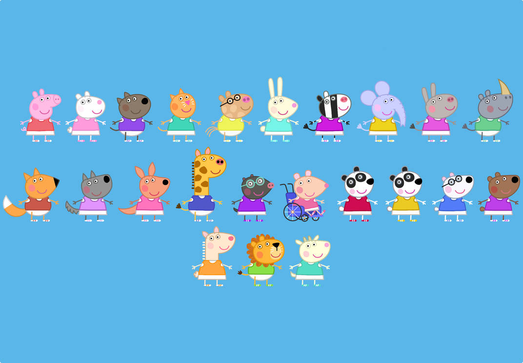 Peppa Pig And Friends In Sports Day Outfits By Superwheelz2004 On peppa-pig-and-friends-in-sports-day-outfits-by-superwheelz2004-on