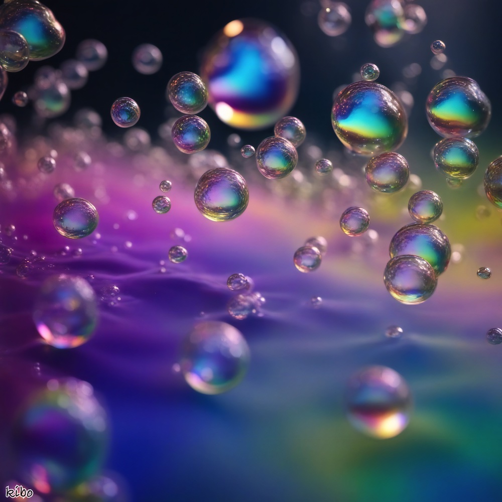 rainbow galaxy bubbles wallpaper by xRebelYellx on DeviantArt